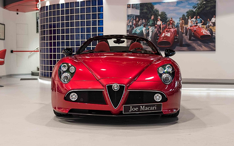 Spark Alfa Romeo 8C 2010 レッド 2010 Alfa Romeo 8C Spider Previously Sold | Joe Macari